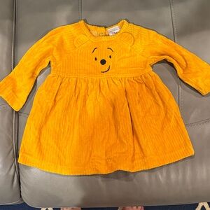 EEUC Hanna Andersson Disney Collection Winnie the Pooh Corduroy Dress